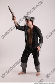 JACK PIRATE STANDING POSE WITH GUN #3